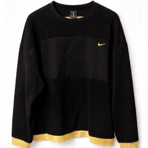 Nike Black Sweatshirt with Gold Trim